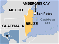 BELIZE MAP